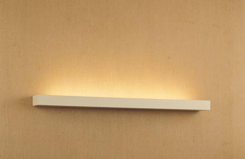 木制品,百合白涂装 间接光照明灯具 产品图展示